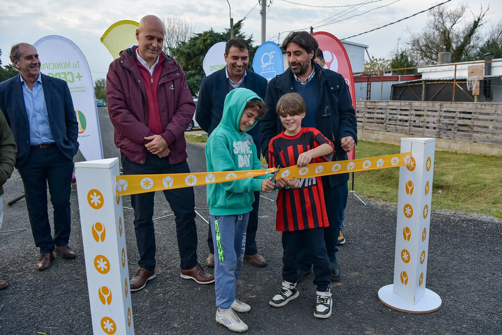 INAUGURACIÓN DE OBRAS DE INFRAESTRUCTURA VIAL E HIDRÁULICA EN AIRES ...