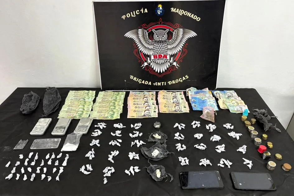 BRIGADA ANTIDROGAS. BOCA EN MALDONADO NUEVO