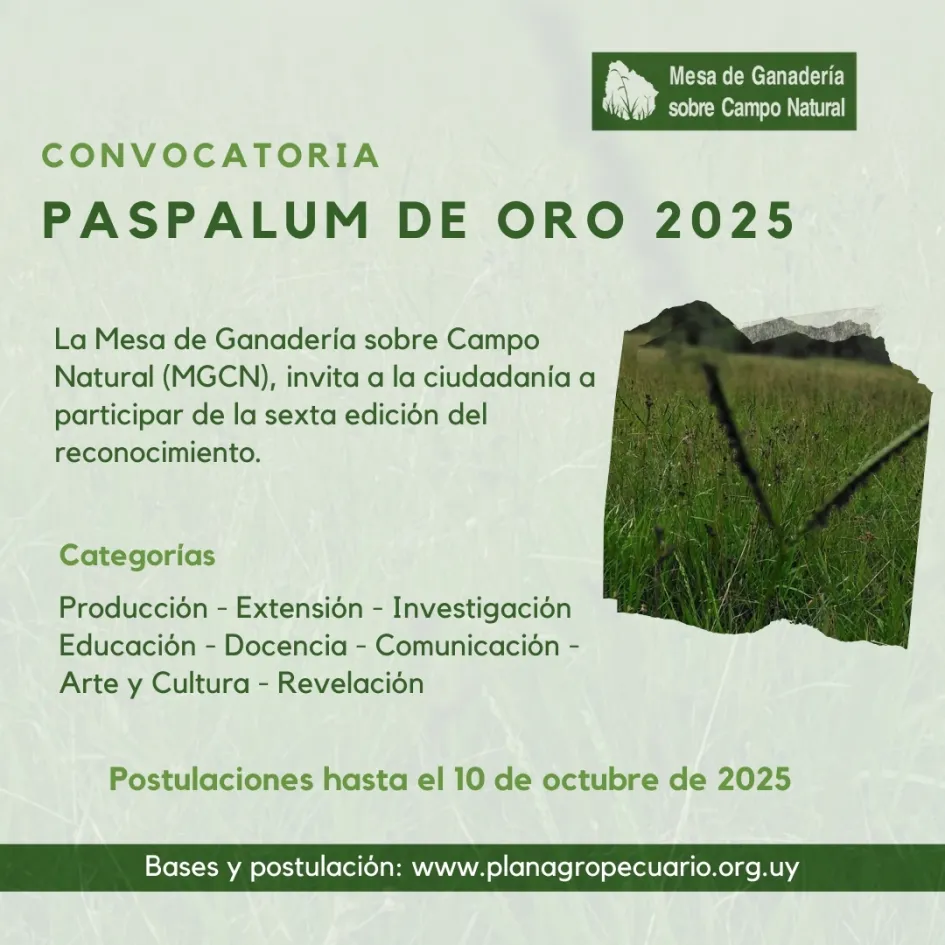 Paspalum de Oro 2025_ Convocatoria