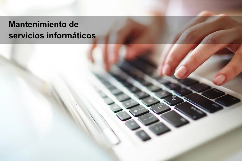 Portada web_Mantenimiento de servicios informáticos